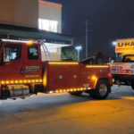 medium duty towing, channahon, il, box truck, mighty's towing & recovery inc