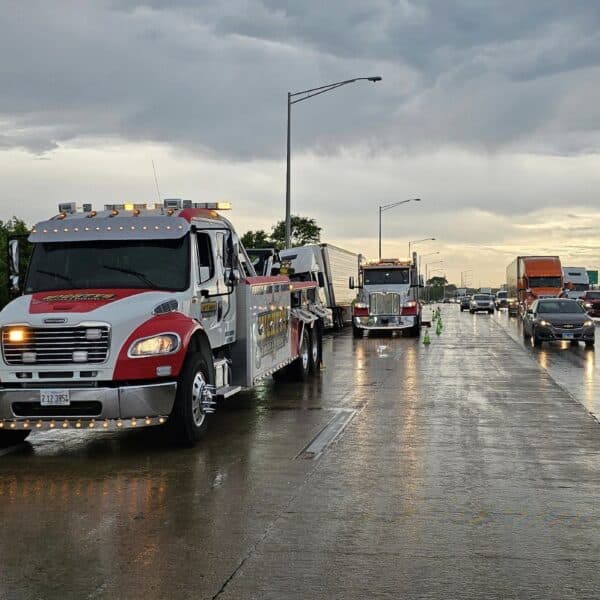 semi towing company, channahon, il, chicago suburbs, mighty's towing & recovery inc